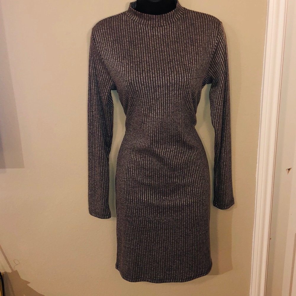 Black Stripe Dress